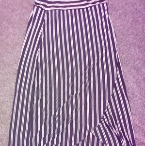 Talbots long wrap style skirt